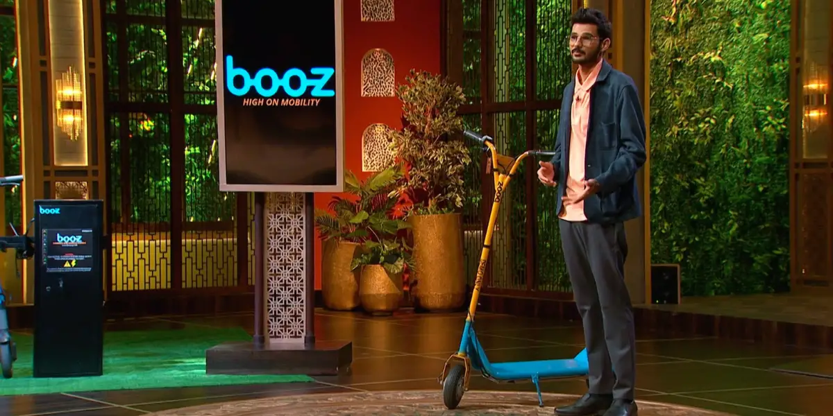 Shark Tank India Products: Booz Scooters